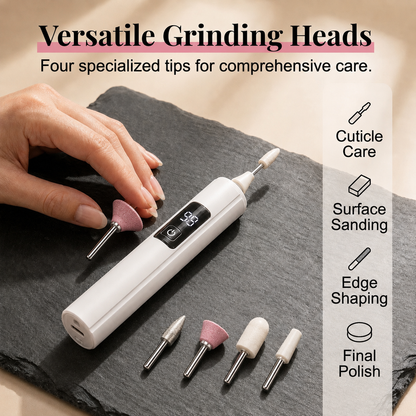Jurevon® Professional Electric Nail Drill Kit – Digital Speed Manicure & Pedicure System