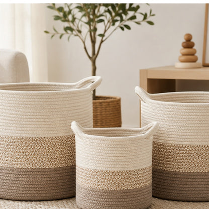 Jurevon Cove Woven Storage Basket Set