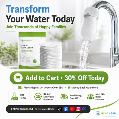 ⏰ Limited Stock! ⚡60% OFF 💧50K+ SOLD! 💥 Jurevon® Anti-Splash Faucet Filter for Sediment & Rust Removal