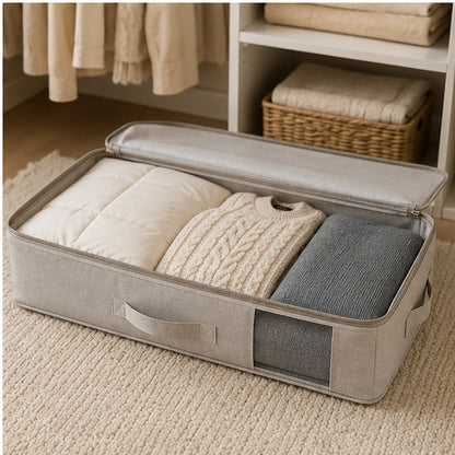 Jurevon Underbed Linen Storage Organizer