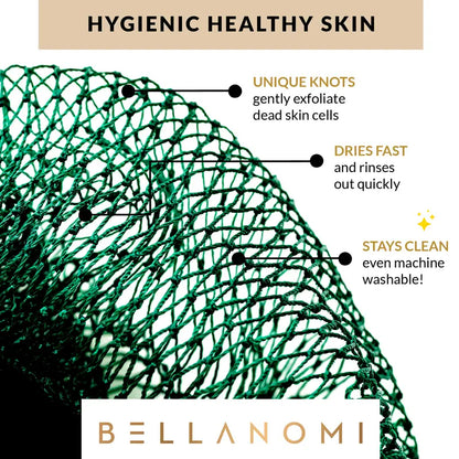 🛁 Authentic Exfoliating Body Scrub Towel – Deep Cleansing & Skin Smoothing