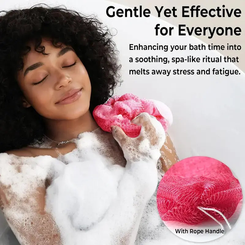 🛁 Authentic Exfoliating Body Scrub Towel – Deep Cleansing & Skin Smoothing