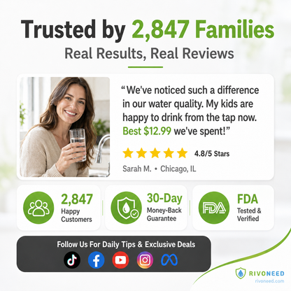⏰ Limited Stock! ⚡60% OFF 💧50K+ SOLD! 💥 Jurevon® Anti-Splash Faucet Filter for Sediment & Rust Removal