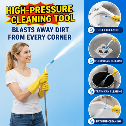 Jurevon®High-Pressure Cleaning Nozzle – Deep Reach Gap Sprayer