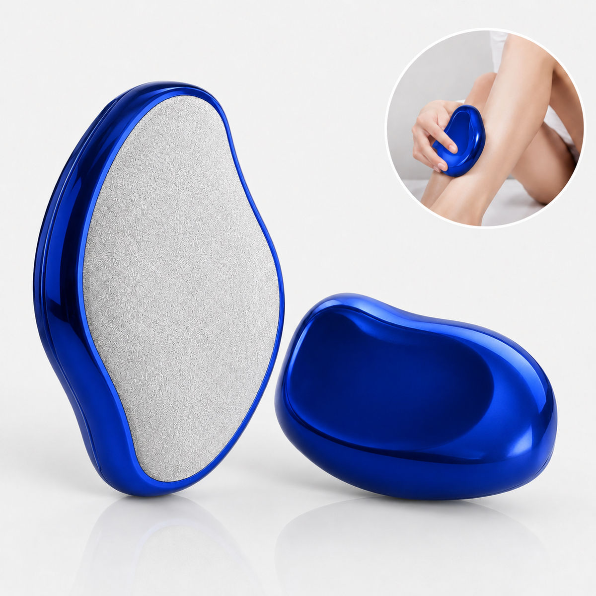 ✨ Jurevon Official Store | Ergonomic Crystal Hair Remover with Protective Cover