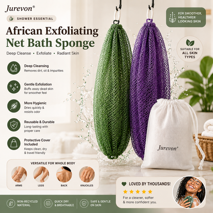 🛁 Authentic Exfoliating Body Scrub Towel – Deep Cleansing & Skin Smoothing