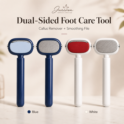 Jurevon® Double-Sided Foot Scraper for Callus Removal