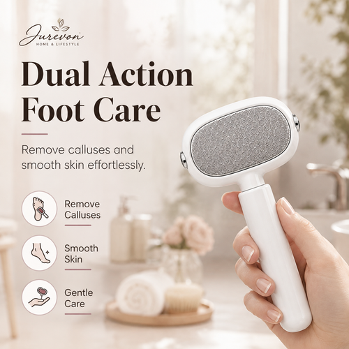 Jurevon® Double-Sided Foot Scraper for Callus Removal