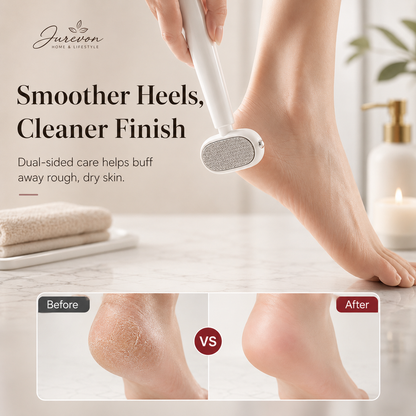 Jurevon® Double-Sided Foot Scraper for Callus Removal