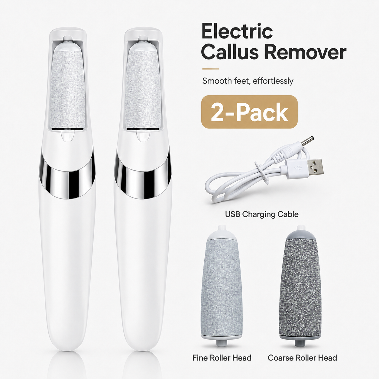 🔥 45% OFF · Only Few Left⚡ Upgraded Electric Foot File