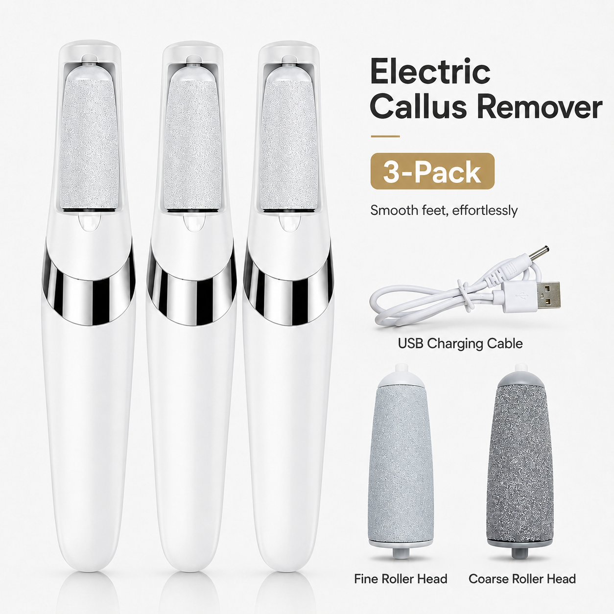 🔥 45% OFF · Only Few Left⚡ Upgraded Electric Foot File