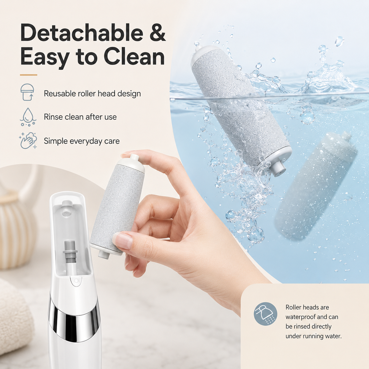 🔥 45% OFF · Only Few Left⚡ Upgraded Electric Foot File