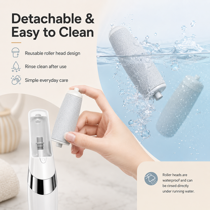 🔥 45% OFF · Only Few Left⚡ Upgraded Electric Foot File