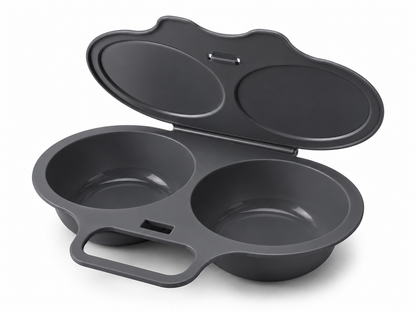 Jurevon®🍳Microwave Egg Poacher with Lid & Handle