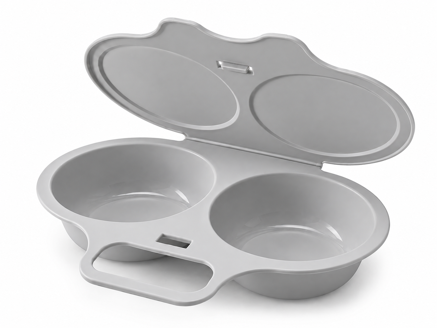 Jurevon®🍳Microwave Egg Poacher with Lid & Handle