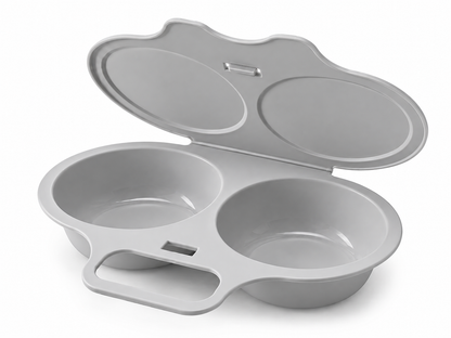 Jurevon®🍳Microwave Egg Poacher with Lid & Handle
