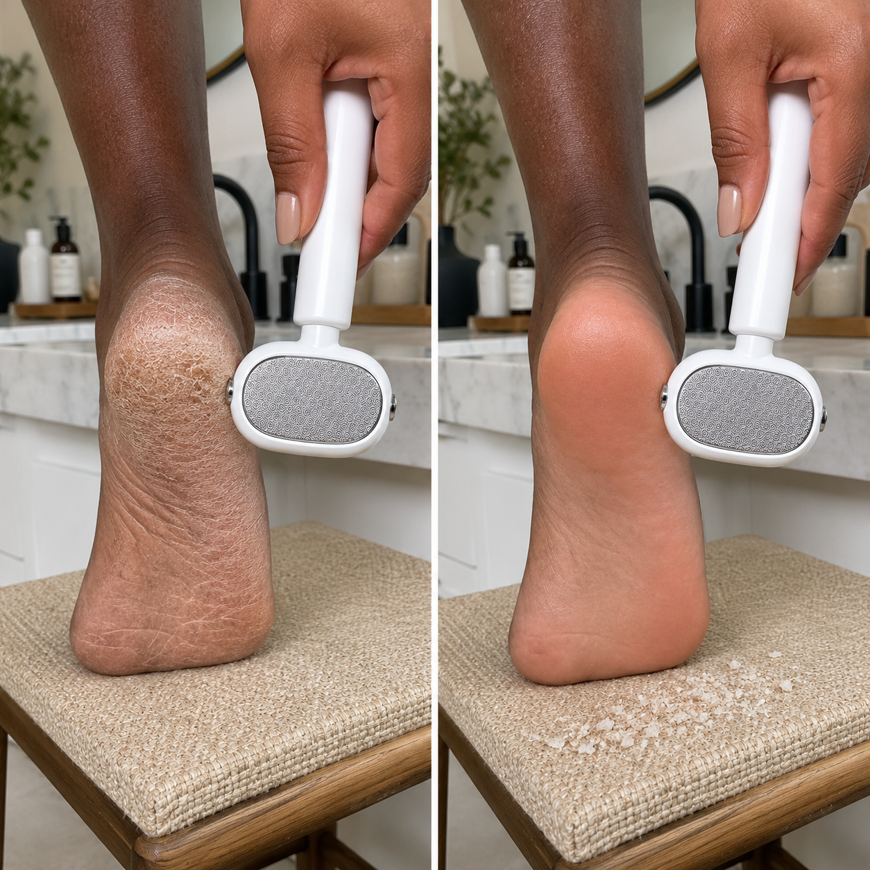 Callus remover exfoliating dry heel