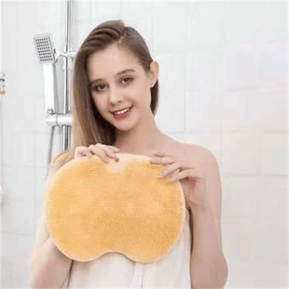 🥳HOT SALE🥳💞10K+ SOLD! Shower Scrubber – BUY 2 GET 1 FREE! Dual-sided, non-slip & massage pad. Deep clean – grab yours! ✅