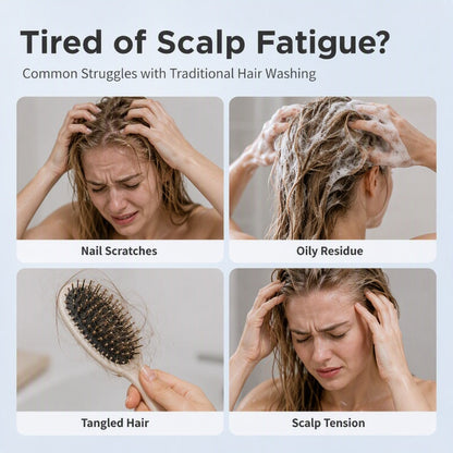 🥳HOT SALE🥳💞49K+ SOLD! Scalp Brush – From £3.99! Soft silicone, deep foam & detachable. Spa-like care – grab yours! ✅