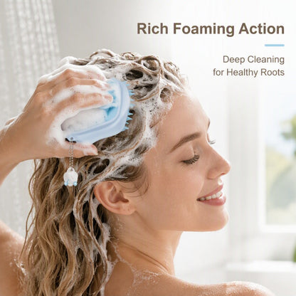 🥳HOT SALE🥳💞49K+ SOLD! Scalp Brush – From £3.99! Soft silicone, deep foam & detachable. Spa-like care – grab yours! ✅