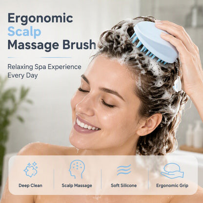 🥳HOT SALE🥳💞49K+ SOLD! Scalp Brush – From £3.99! Soft silicone, deep foam & detachable. Spa-like care – grab yours! ✅