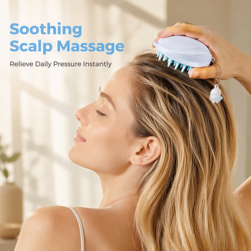 🥳HOT SALE🥳💞49K+ SOLD! Scalp Brush – From £3.99! Soft silicone, deep foam & detachable. Spa-like care – grab yours! ✅