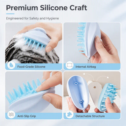 🥳HOT SALE🥳💞49K+ SOLD! Scalp Brush – From £3.99! Soft silicone, deep foam & detachable. Spa-like care – grab yours! ✅