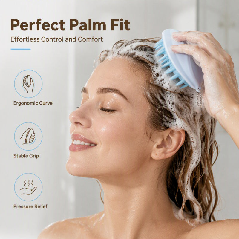 🥳HOT SALE🥳💞49K+ SOLD! Scalp Brush – From £3.99! Soft silicone, deep foam & detachable. Spa-like care – grab yours! ✅
