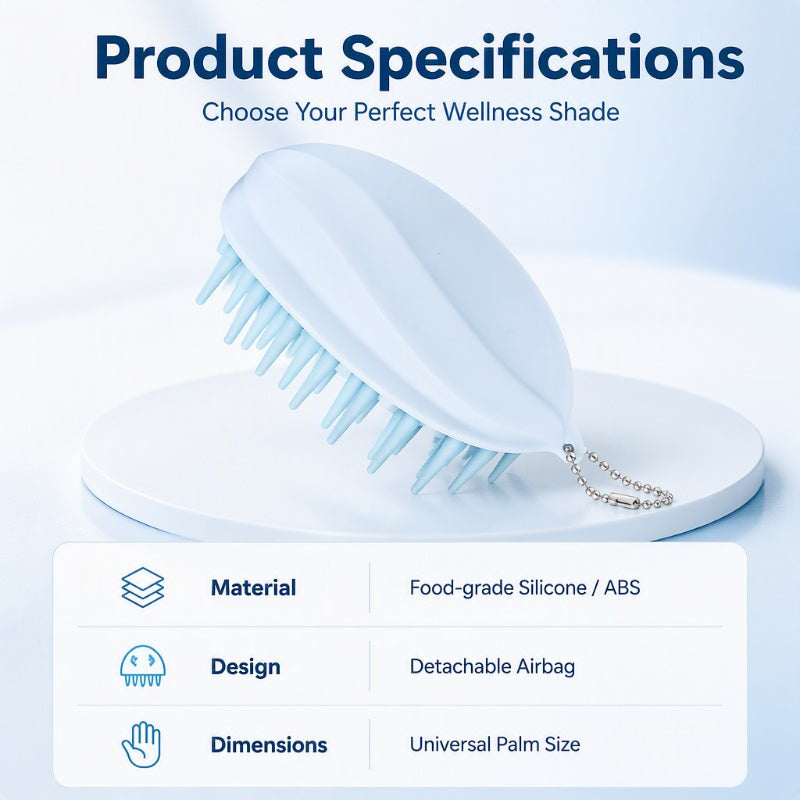 🥳HOT SALE🥳💞49K+ SOLD! Scalp Brush – From £3.99! Soft silicone, deep foam & detachable. Spa-like care – grab yours! ✅