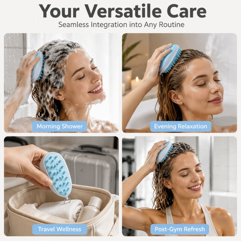 🥳HOT SALE🥳💞49K+ SOLD! Scalp Brush – From £3.99! Soft silicone, deep foam & detachable. Spa-like care – grab yours! ✅