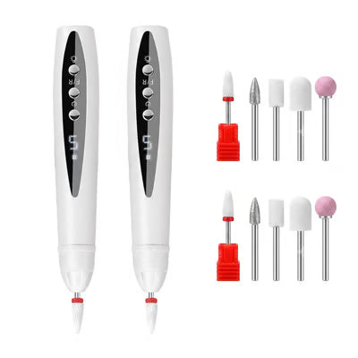 ✨ Exclusive 40% OFF Add-On—Jurevon®  Electric Nail Drill Kit – Digital Speed Display for Manicure & Pedicure